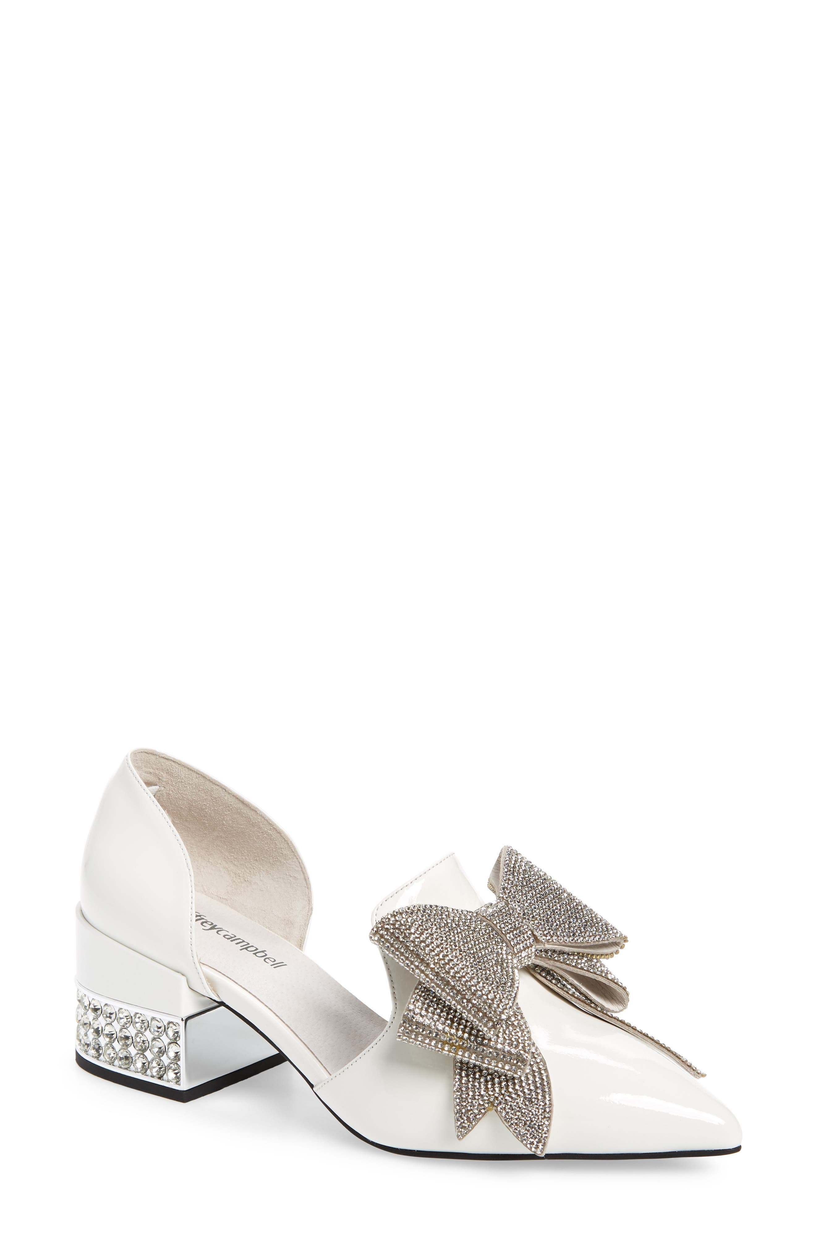 Jeffrey Campbell Valenti Embellished Bow Loafer