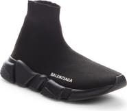 Balenciaga Women's Speed 2.0 LT Sock Sneakers - Dark Burgundy - Size 8