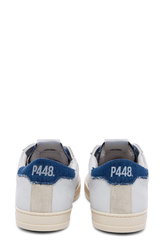Shop P448 John Sneaker In Jeans-denim