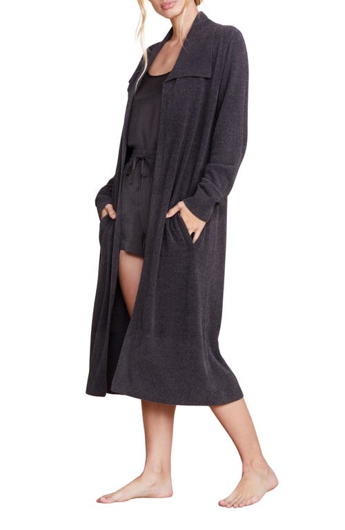 barefoot dreams CozyChic™ Ultra Lite® Open Front Cardigan in Carbon 