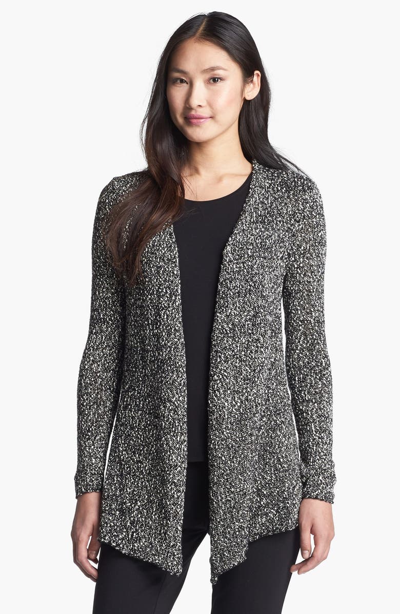 Eileen Fisher Wrapped Cotton Nubble Cardigan | Nordstrom