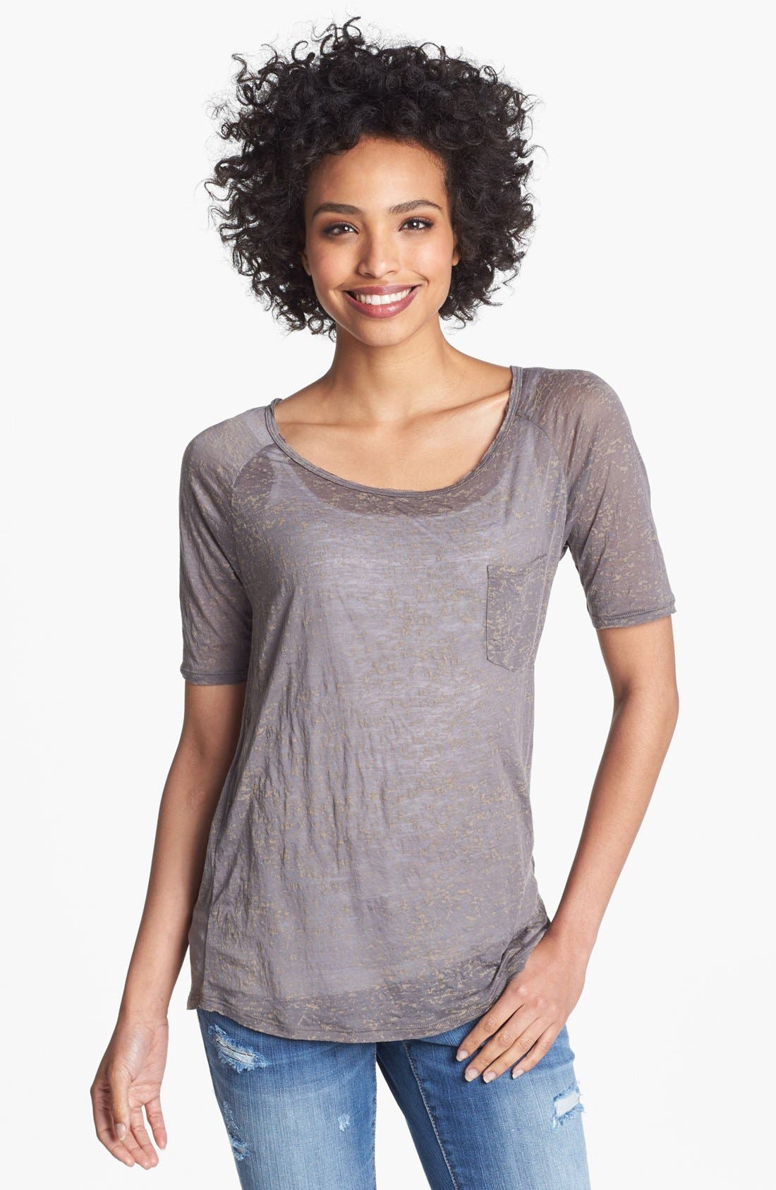 Press Slub Knit Pocket Tee Nordstrom