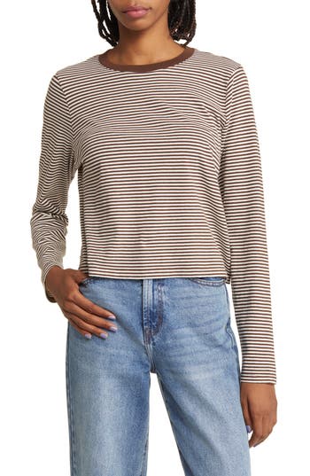 MADEWELL MADEWELL SOFTFADE BOXY CROP COTTON T-SHIRT