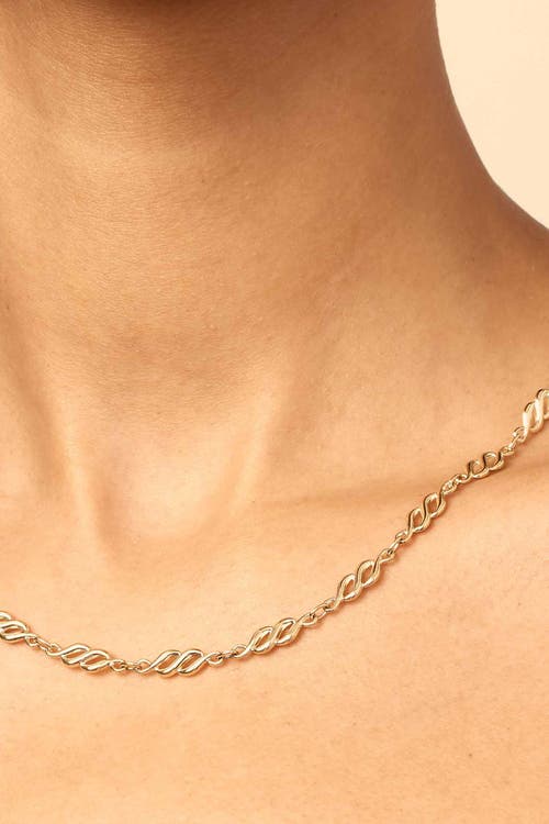 Shop Oradina 10k Yellow Gold Revival Necklace