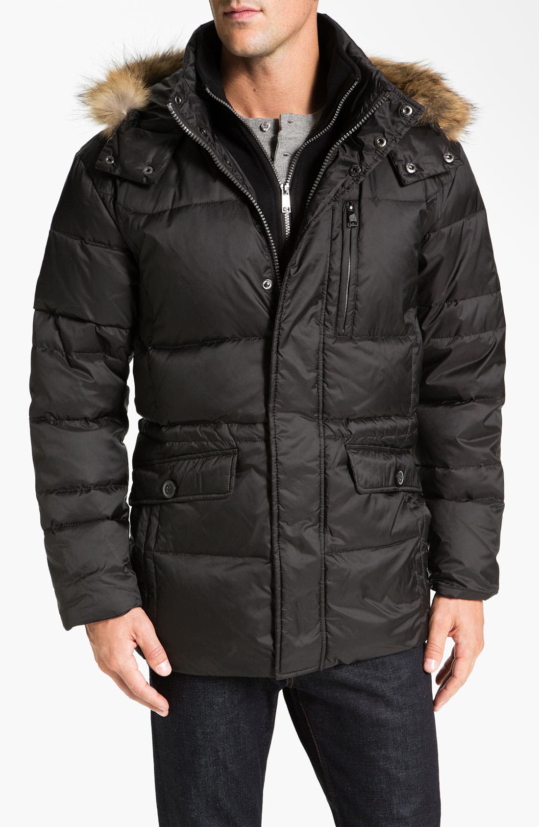 Marc New York by Andrew Marc 'Alpine Ultra' Down Jacket with Genuine