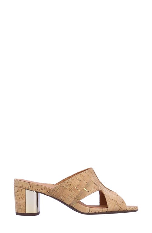 Shop L'amour Des Pieds Melena Sandal In Natural/gold