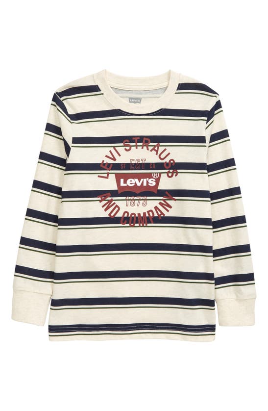 LEVI'S KIDS' RINGER LONG SLEEVE T-SHIRT