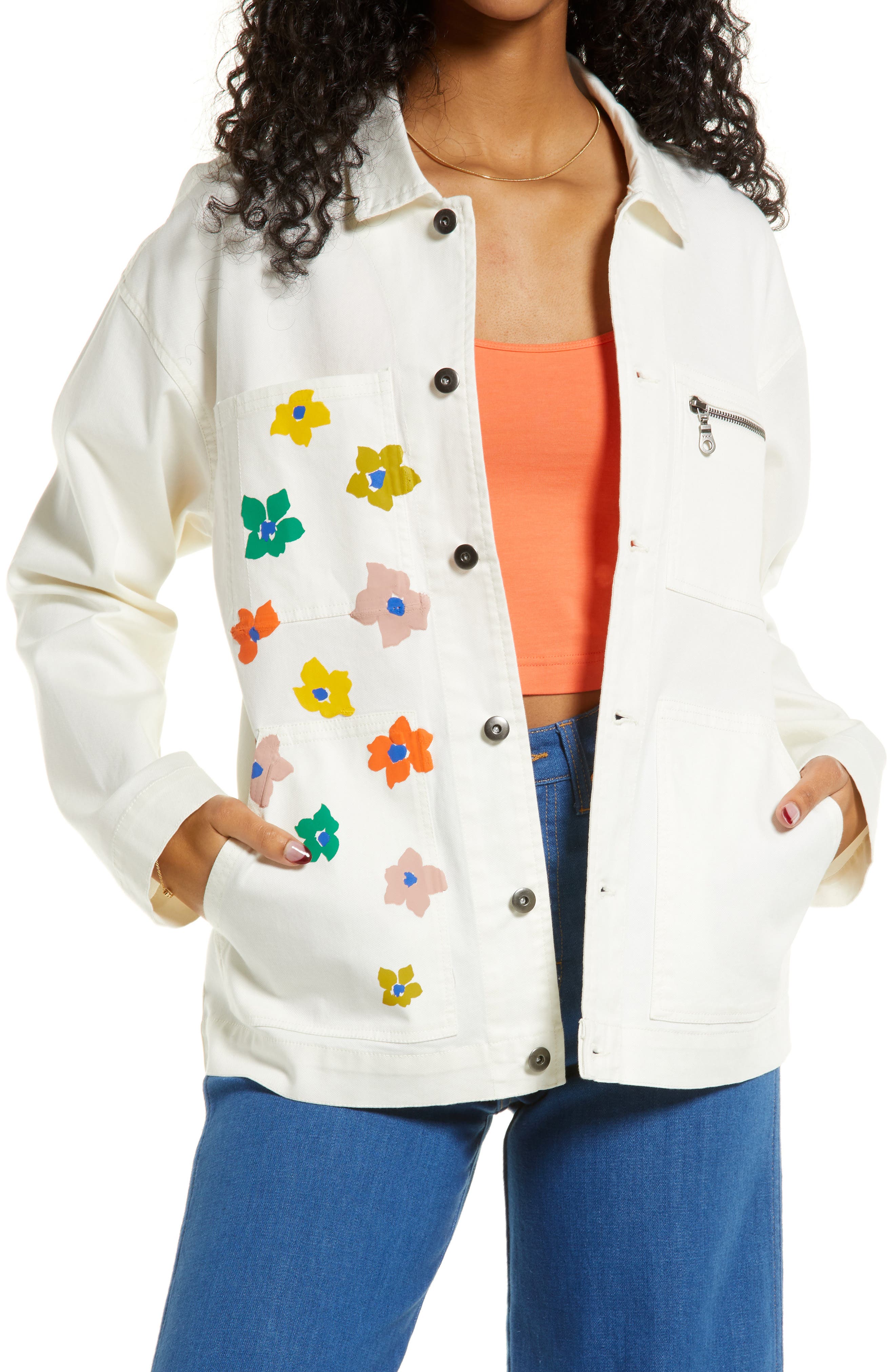 plus size ivory jacket