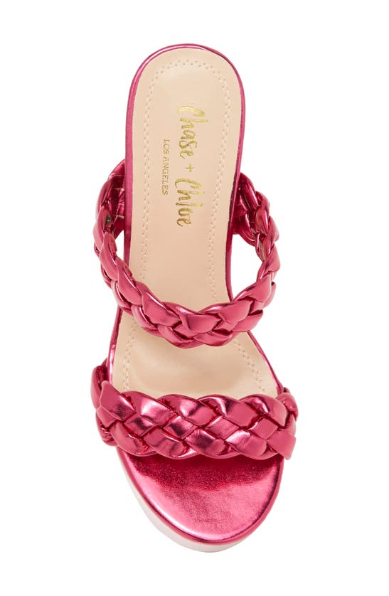 CHASE & CHLOE TRACI PLATFORM SANDAL