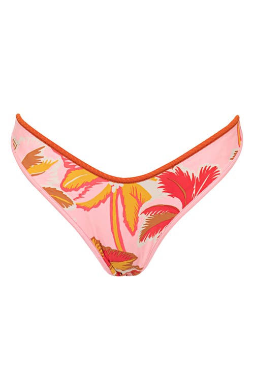 Shop Maaji Apple Red Splendor Reversible Bikini Bottoms