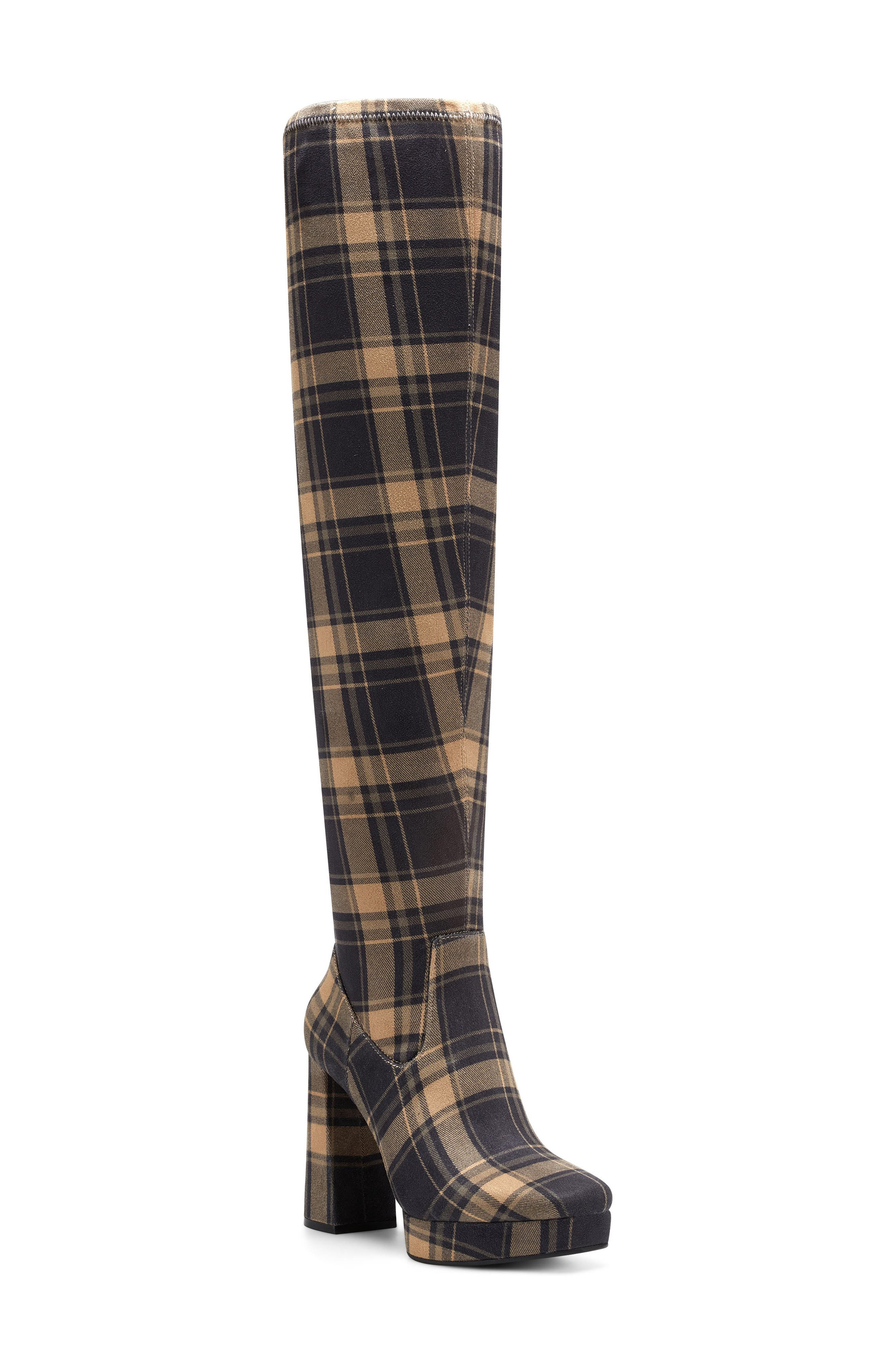 jessica simpson knee high platform boots