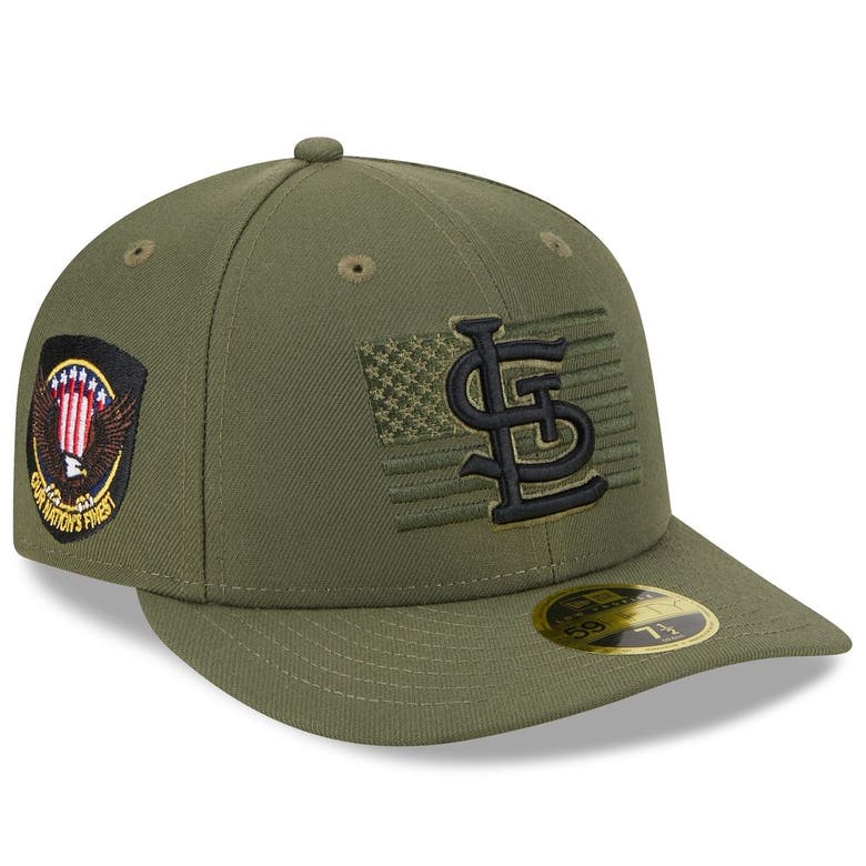 New Era St. Louis Cardinals Green 2023 Armed Forces Day Low