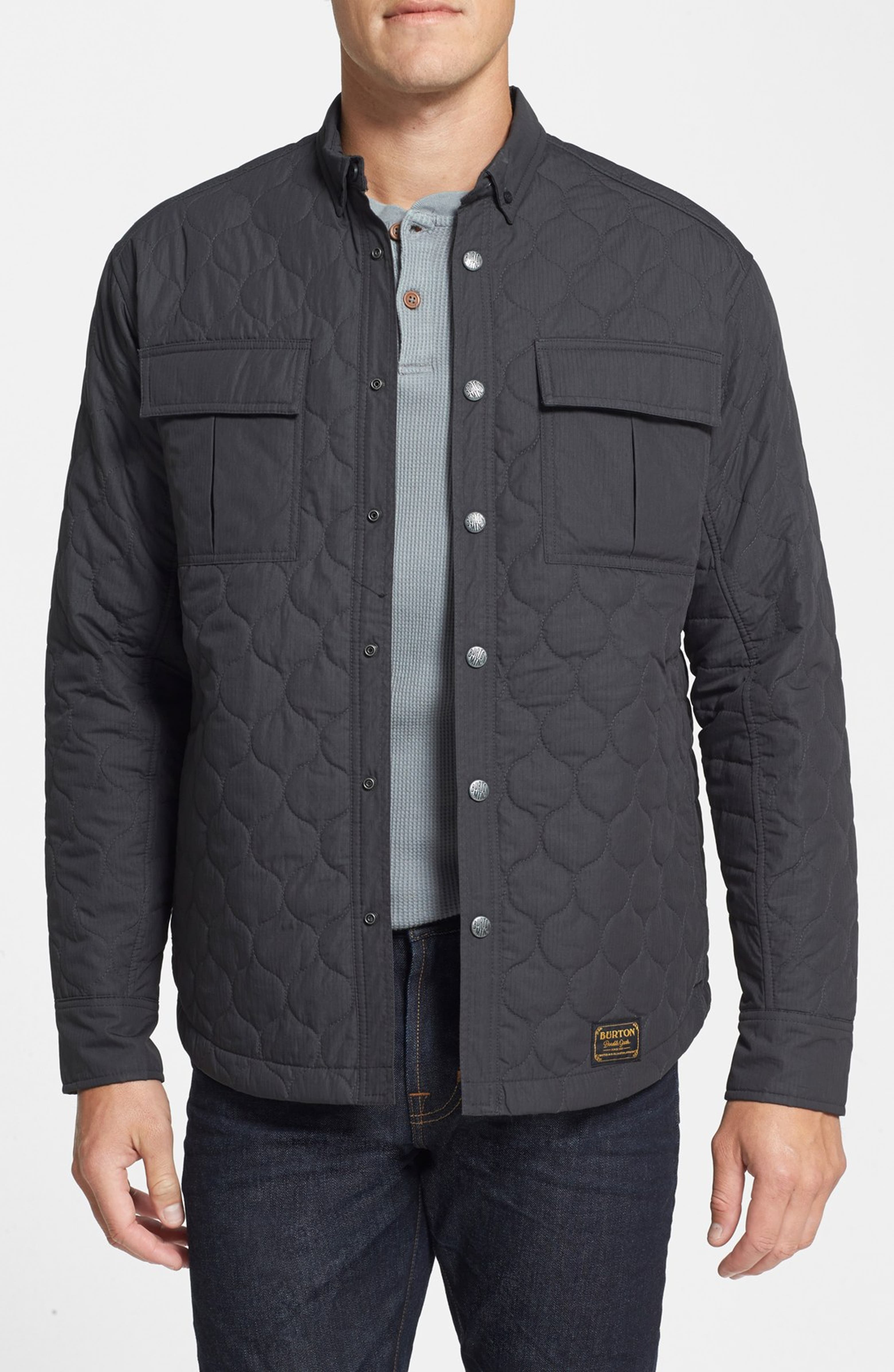 Burton 'Hadley' DRYRIDE Quilted Shirt Jacket | Nordstrom