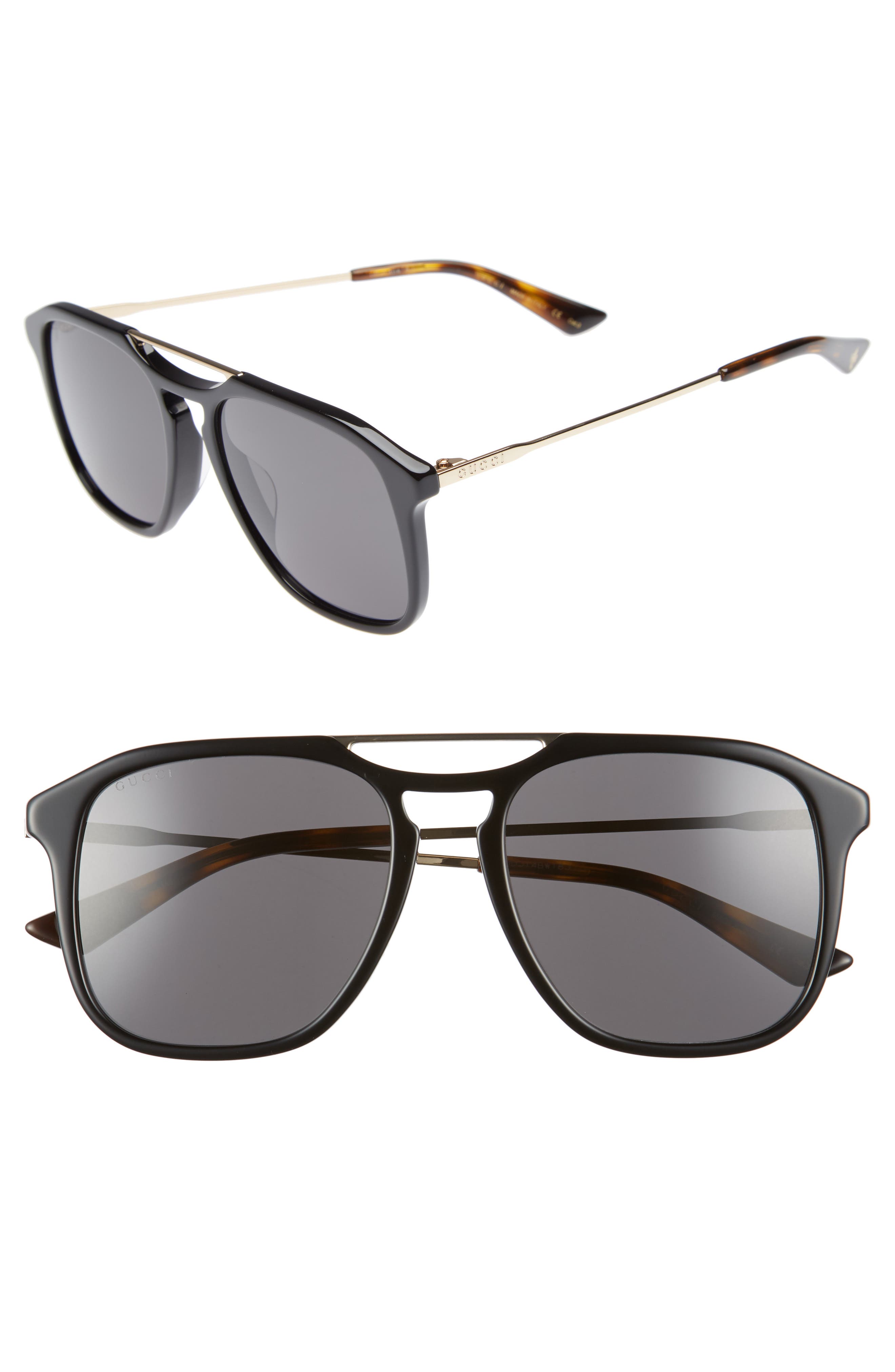 gucci brow bar sunglasses