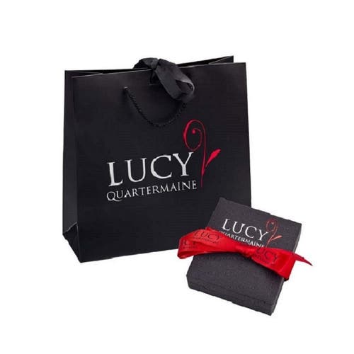 Lucy Quartermaine One Drop Necklace In Gold