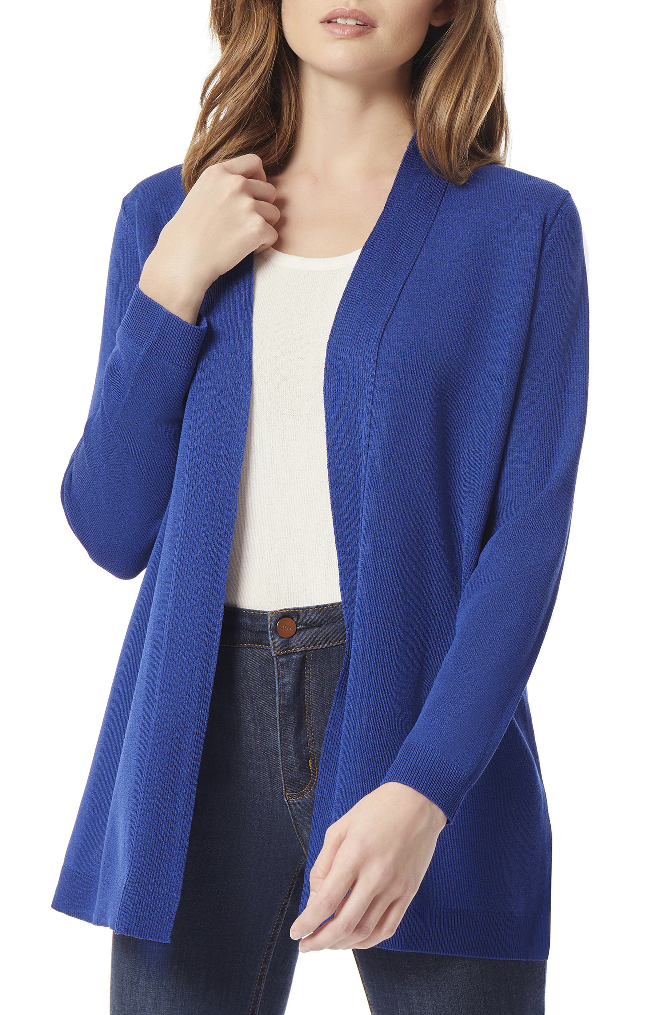 Cardigan Jones New York 100% Laine Mérinos - Taille M, Couleur Ivoire - Neuf Avec étiquette