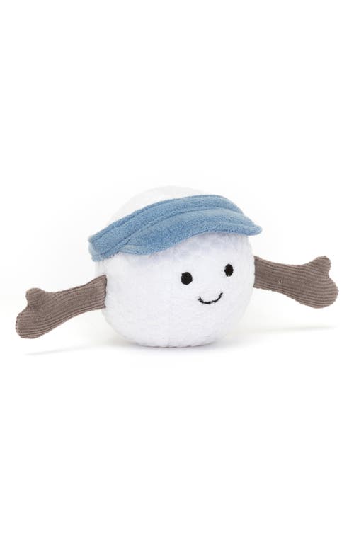 Jellycat Amuseable Golf Ball Plush Toy in White at Nordstrom
