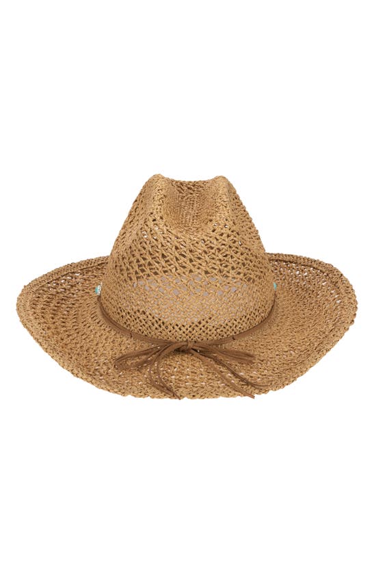 Shop San Diego Hat Conch Trim Cowboy Hat In Toast