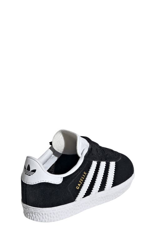 Shop Adidas Originals Adidas Kids' Gazelle Sneaker In Black/white