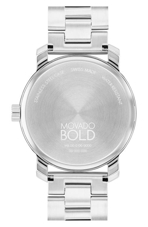 Shop Movado Bold Access Bracelet Watch, 41mm In Silver/gray