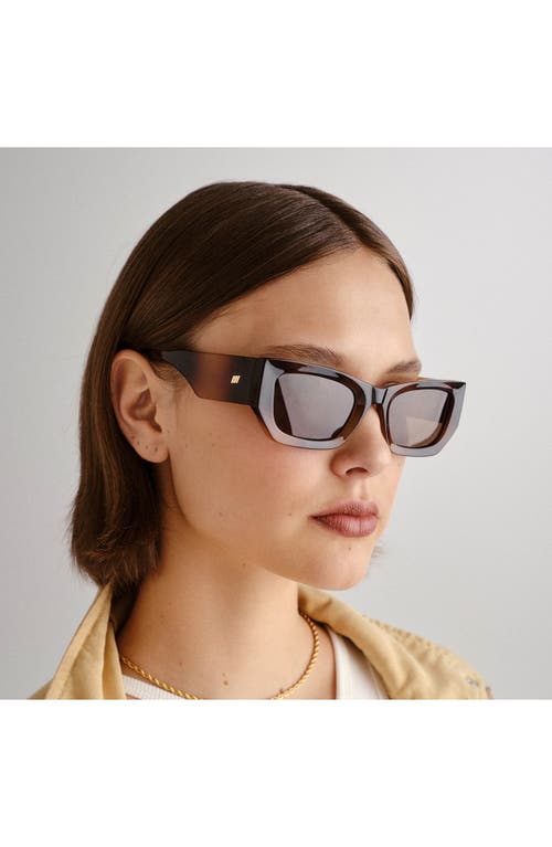 LE SPECS LE SPECS BEACHCOMBER 52MM POLARIZED D-FRAME SUNGLASSES