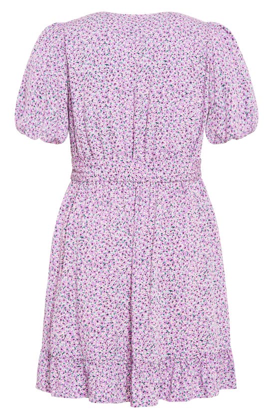 Shop City Chic Emmie Sweet Wrap Dress In Sweet Pea Floral