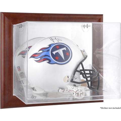 New England Patriots Wall-Mounted Mini Helmet Display Case 