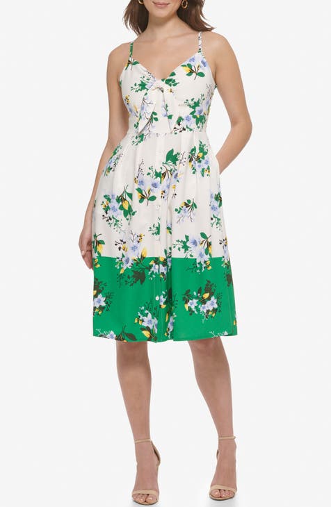 Floral Picnic Fit & Flare Sundress