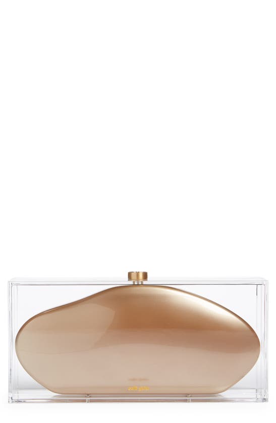 Cult Gaia Clutch Bag "annika" In Brass