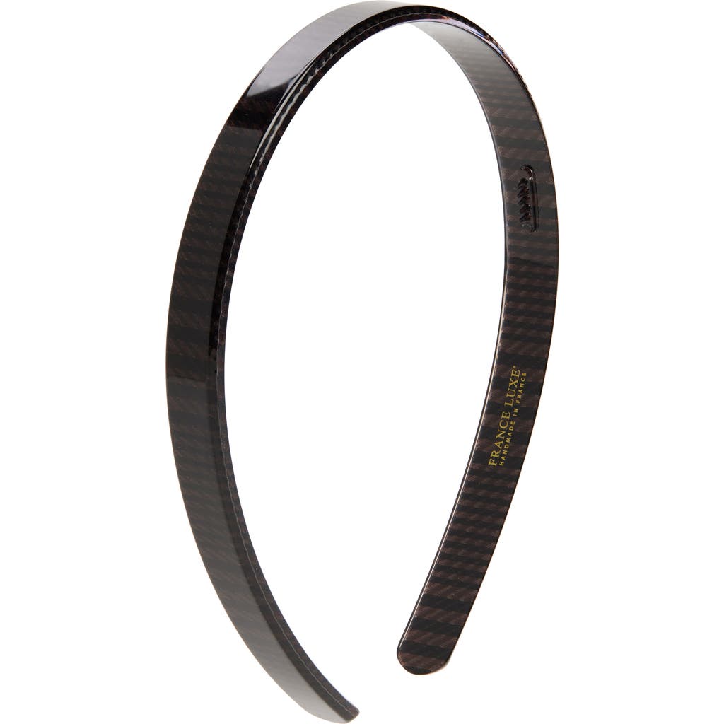 france luxe Skinny Headband in Modern Tweed