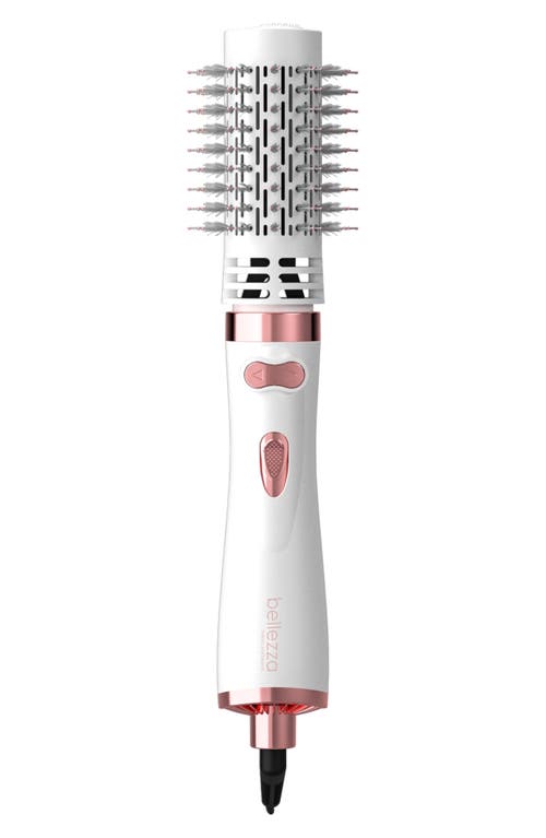 Cortex Beauty 2-in-1 Revolving Hot Brush In White/pink Rose