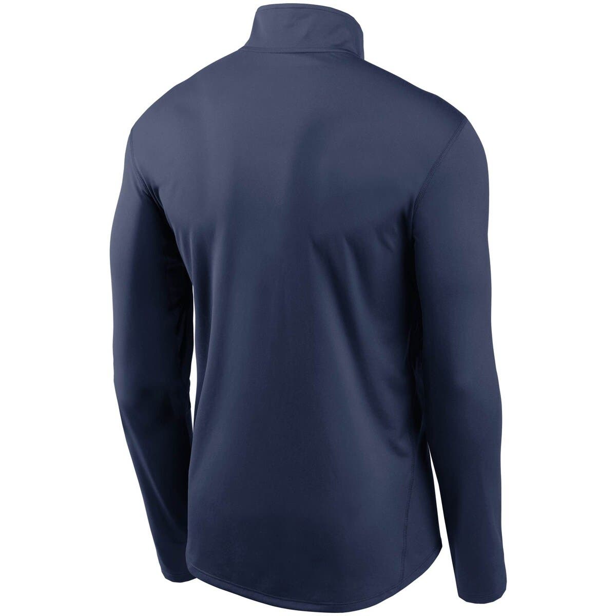 nike navy half zip