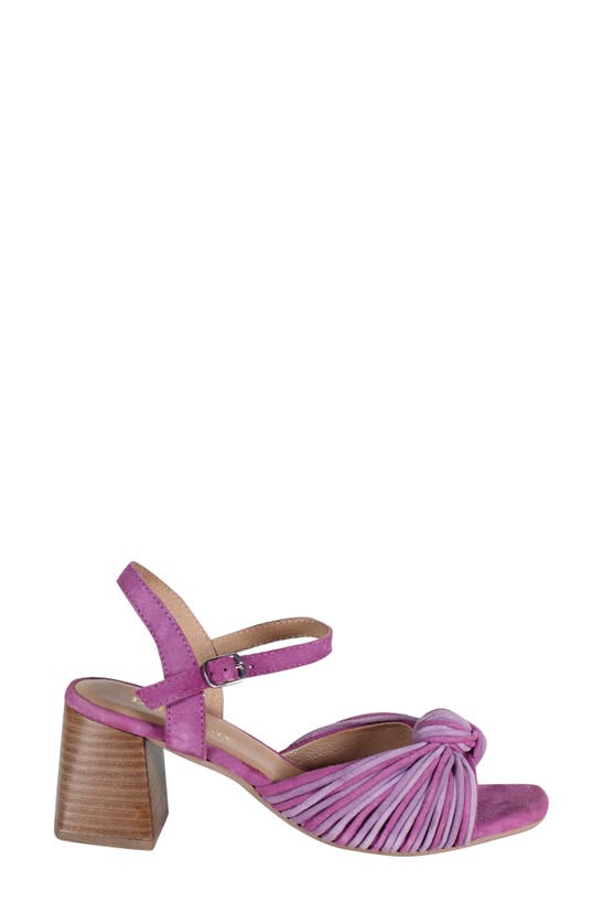Shop Diba True Tide Pool Ankle Strap Sandal In Purple Multi