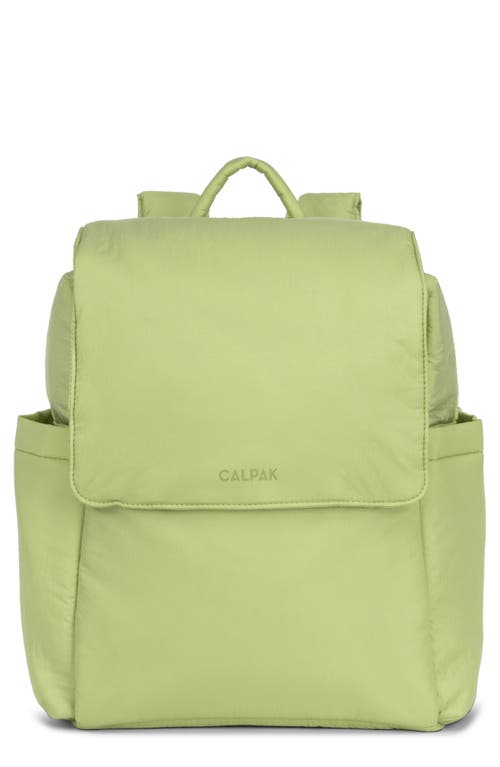 CALPAK Convertible Mini Diaper Backpack & Crossbody Bag in Lime at Nordstrom