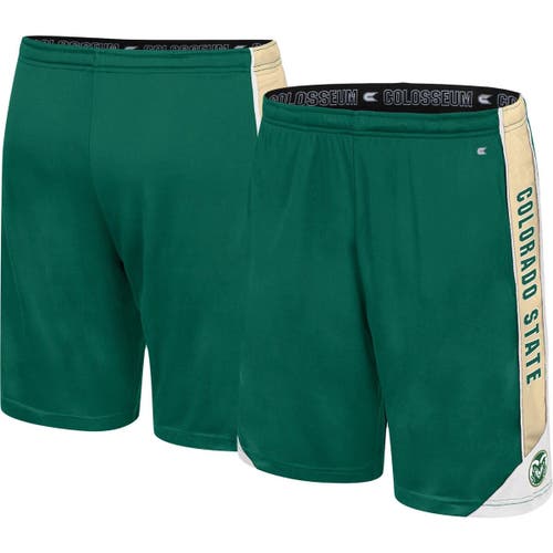 Men's Colosseum Green Colorado State Rams Haller Shorts