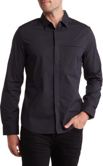 DKNY City Grid Long Sleeve Button-Up Shirt | Nordstromrack