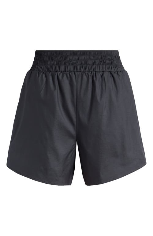 Ace Track Shorts in Black