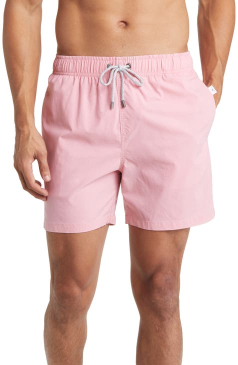 Mens light pink store swim shorts