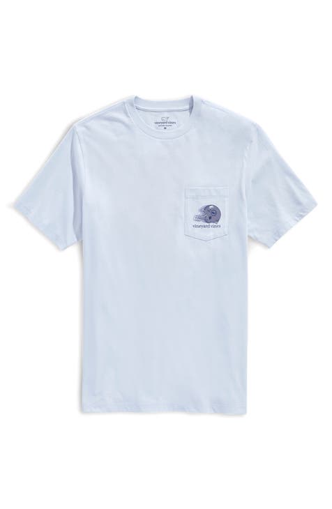 Men's Minnesota Vikings Vineyard Vines White Big & Tall Helmet T-Shirt