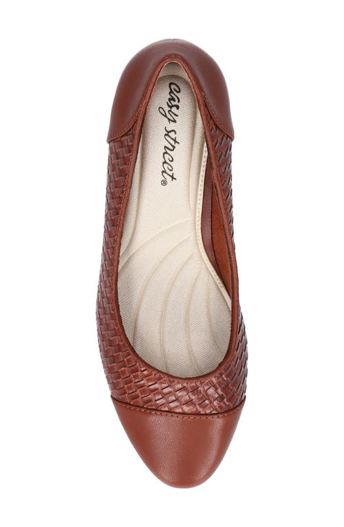 EASY STREET EASY STREET WES CAP TOE PUMP