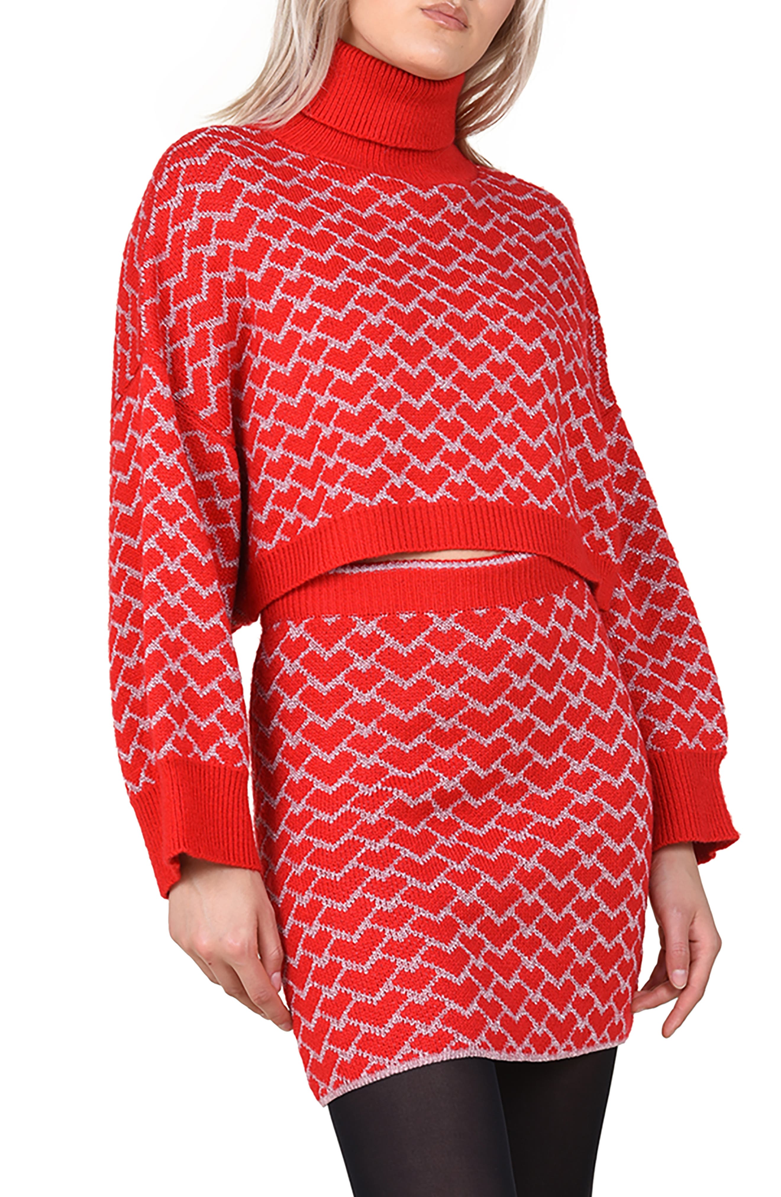 molly bracken heart sweater