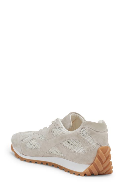 Shop Bottega Veneta Orbit Low Top Sneaker In Sea Salt