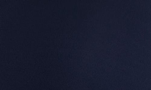 Natori Yogi Contour Convertible Sports Bra In Midnight Navy/black