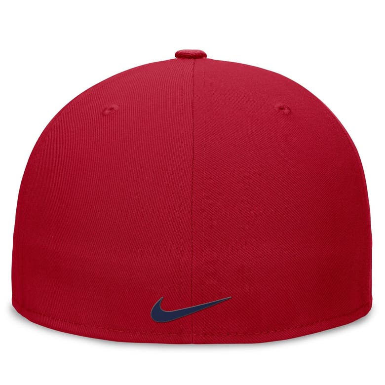 Shop Nike Red Philadelphia Phillies Evergreen Performance Fitted Hat