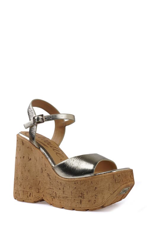 Candie's Zulina Water Resistant Wedge Platform Sandal at Nordstrom,