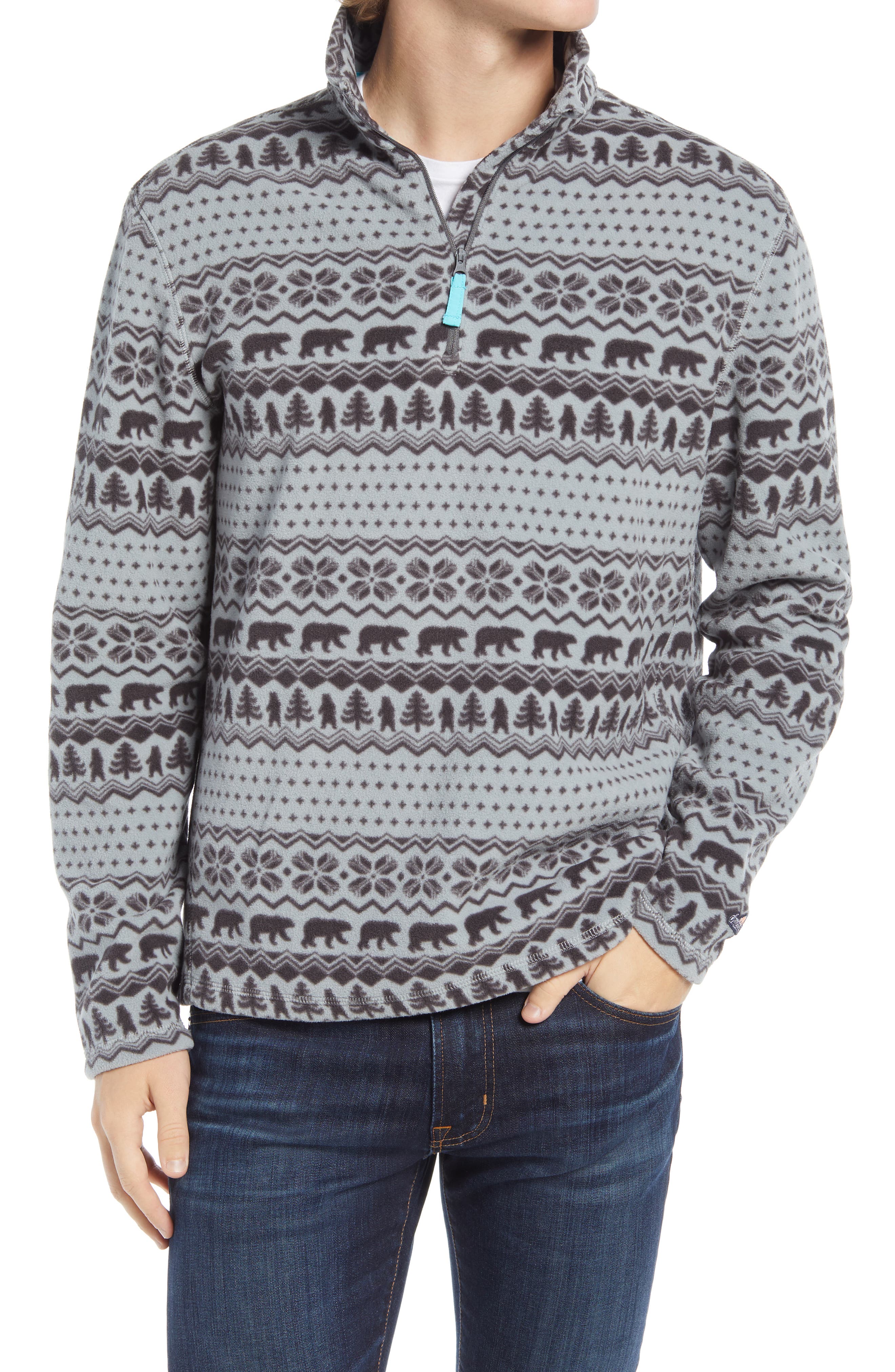 nordstrom mens quarter zip sweater