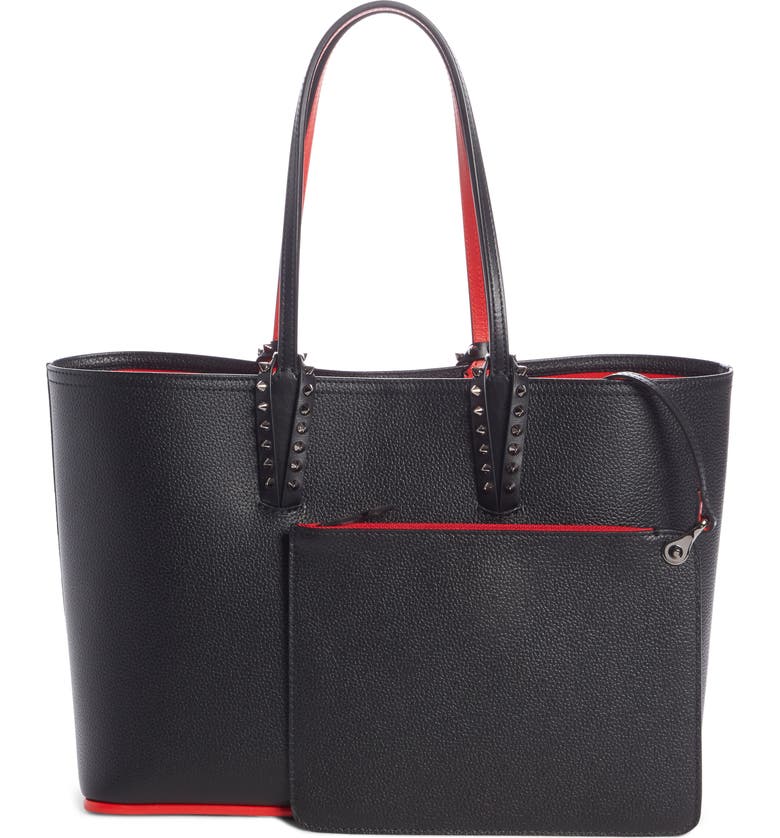 Christian Louboutin Small Cabata Calfskin Leather Tote | Nordstrom