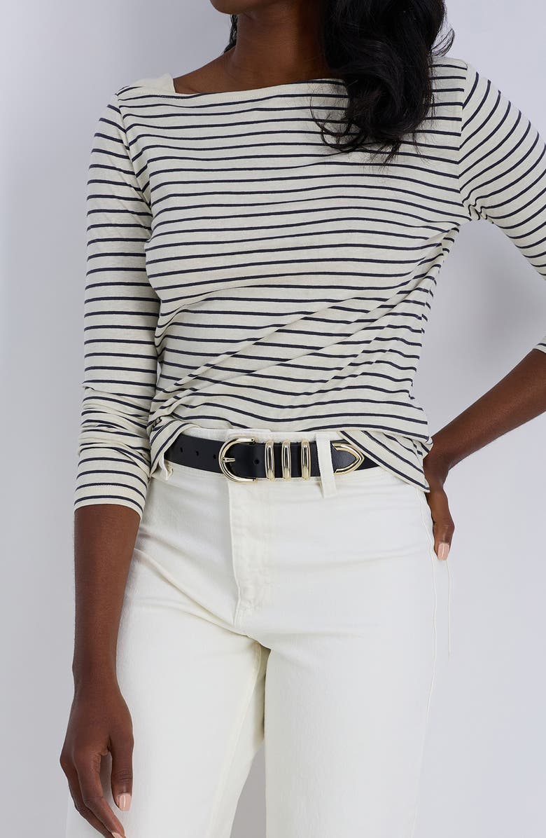 Cole Haan Triple Keeper Belt, Alternate, color, Black