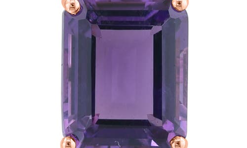 Effy Rhodolite & Amethyst Pendant Necklace In Rose Gold/multi