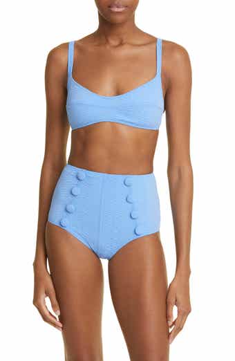 Lisa Marie Fernandez Victor Seersucker One-Piece Swimsuit | Nordstrom